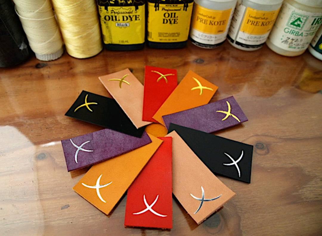 【オーダー】クロコダイル×サドルで作る手縫いの厚型名刺入れ | 6枚目