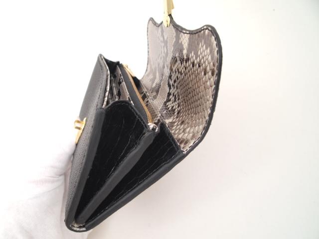 【オーダー】スティングレイで作る2つ折り豆さし開閉式の長財布 | 10枚目