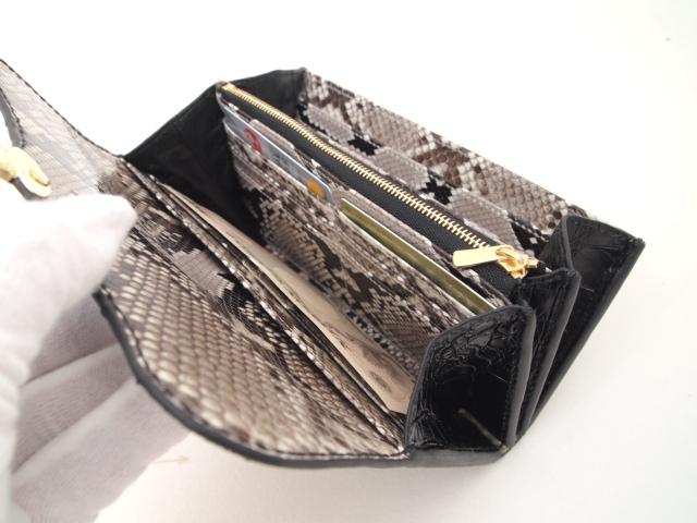 【オーダー】スティングレイで作る2つ折り豆さし開閉式の長財布 | 9枚目