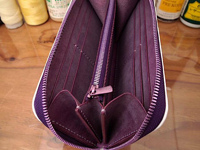 【オーダー】ヒマラヤクロコダイル×ロロマレザーラウンドファスナー長財布 | 9枚目