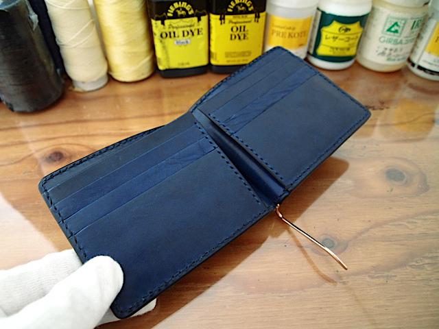 【オーダー】クロコダイルで作る薄型コンパクトマネークリップ | 3枚目