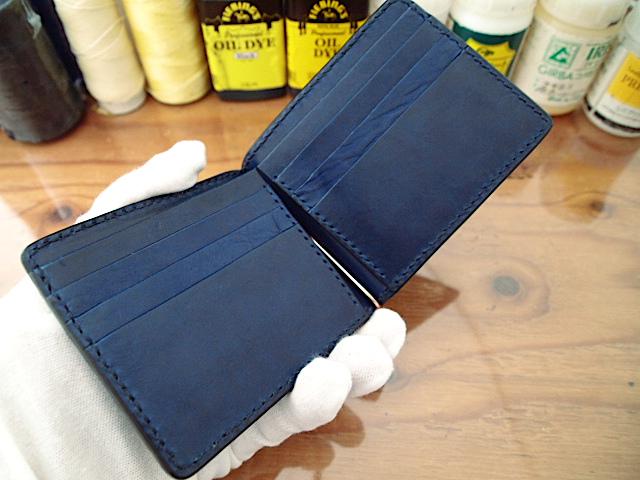 【オーダー】クロコダイルで作る薄型コンパクトマネークリップ | 4枚目