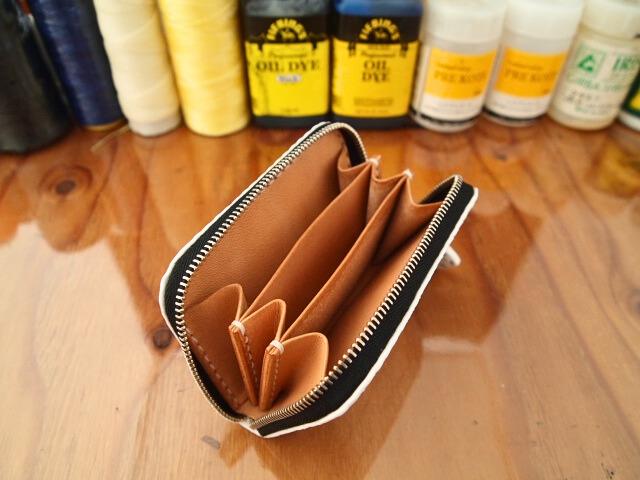 【受注製作】ヒマラヤクロコダイルで作るラウンドファスナーコインケース | 5枚目